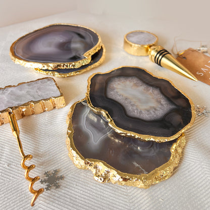 GABA AGATE COASTERS