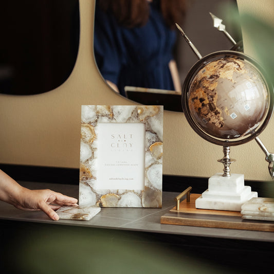 MIMOSA AGATE PHOTO FRAME