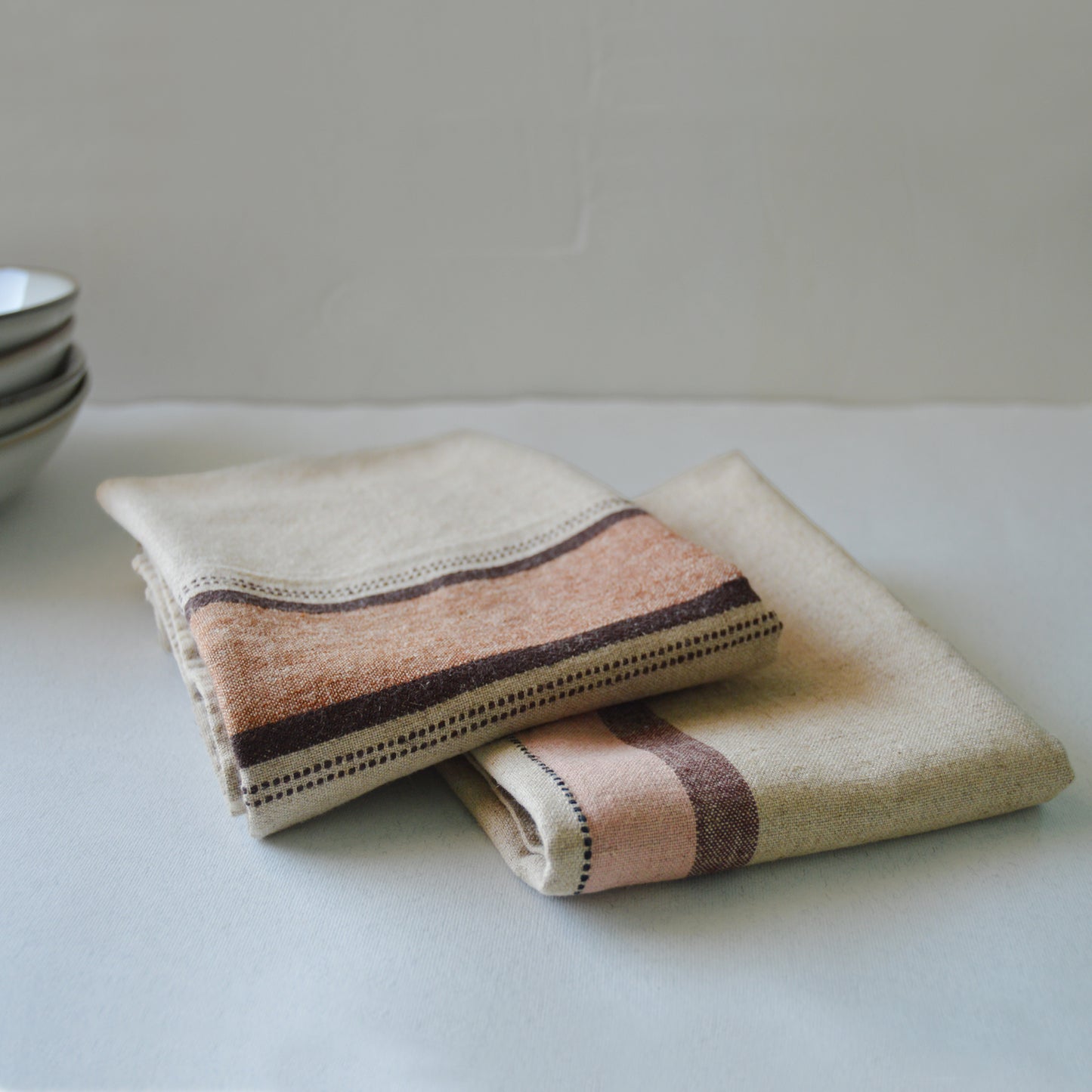 MOCHA LINEN TOWELS SET