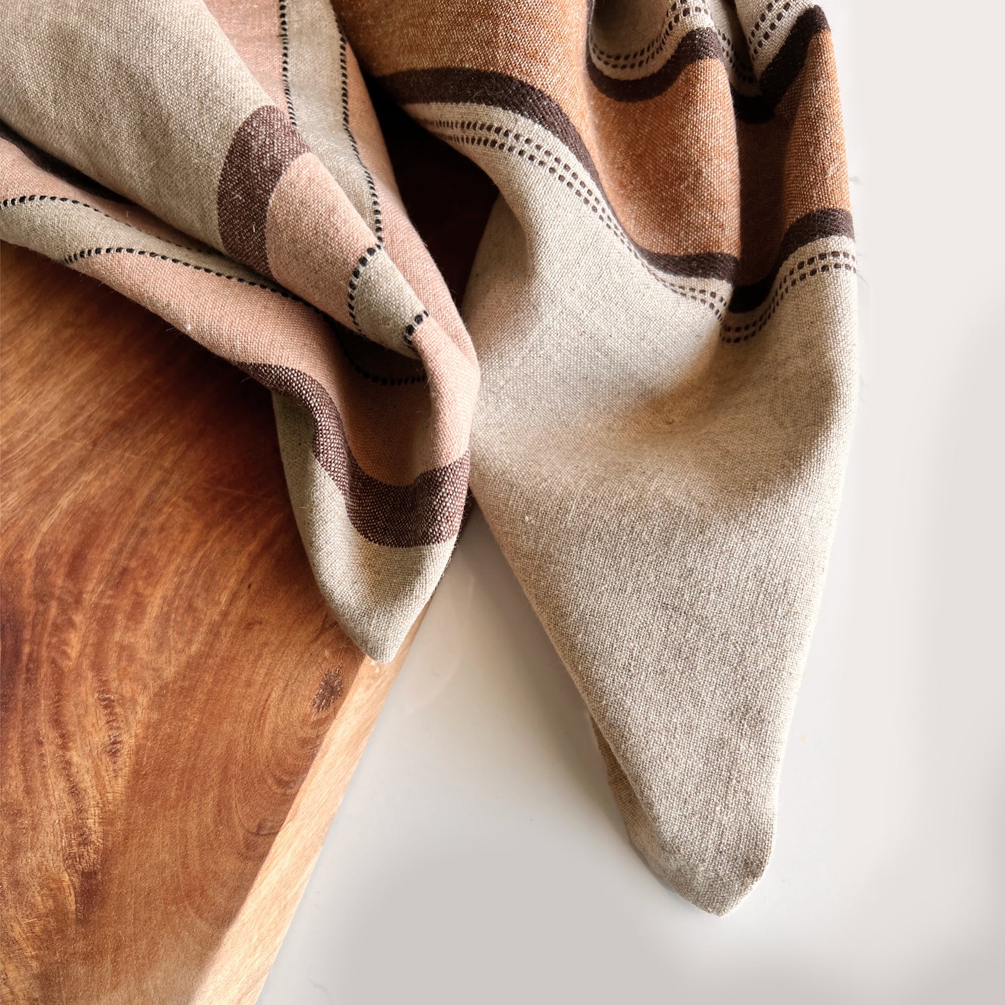 MOCHA LINEN TOWELS SET