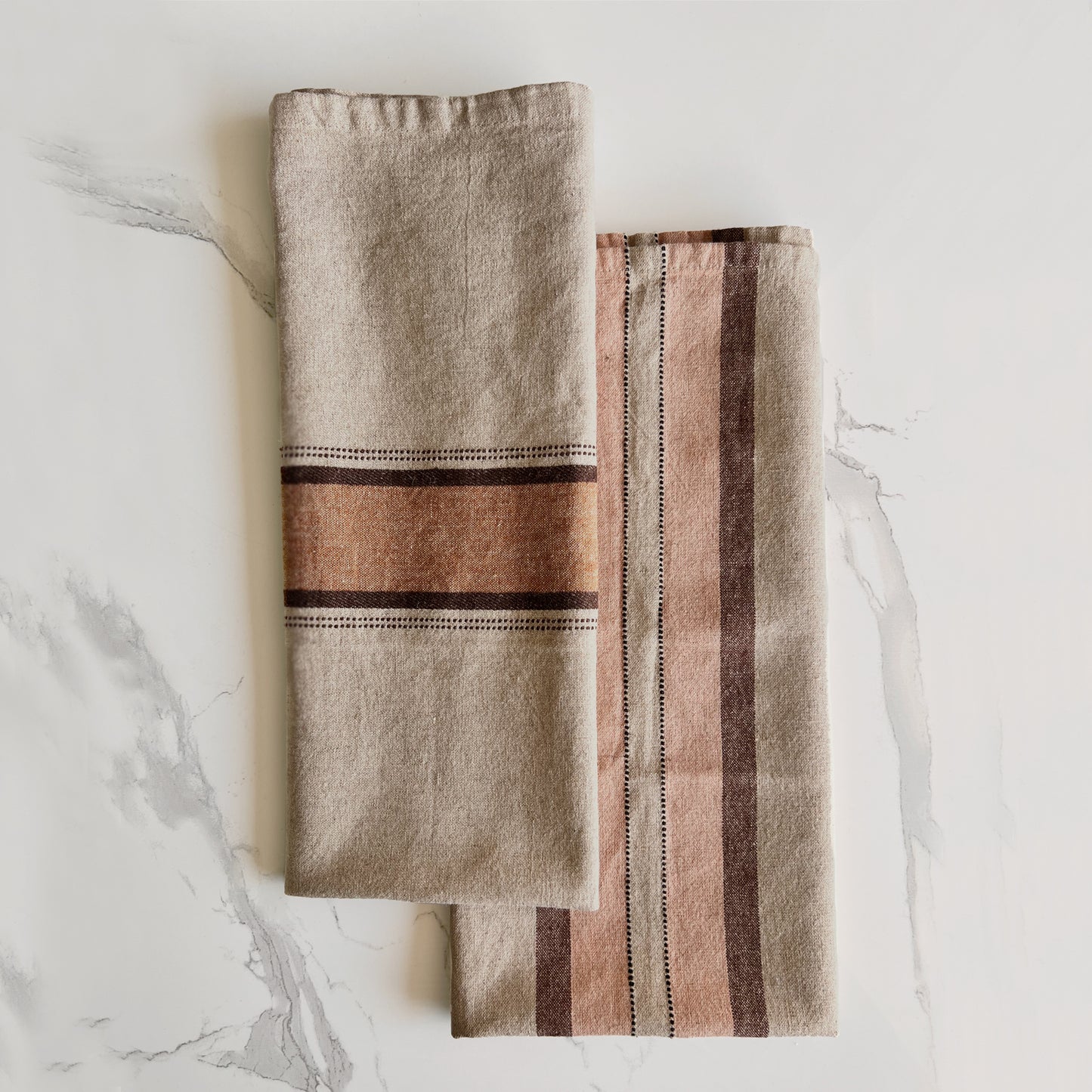 MOCHA LINEN TOWELS SET