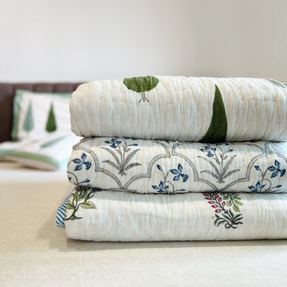 PINE TREE QUILT SET