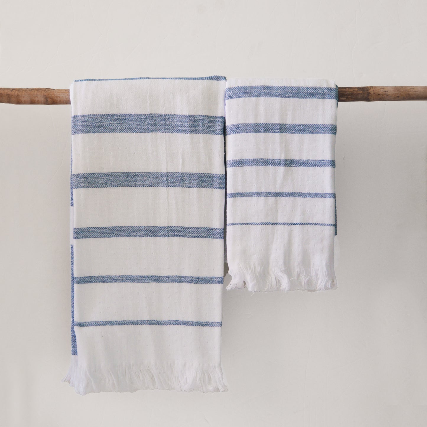 TRANQUIL TOWEL SET - BLUE