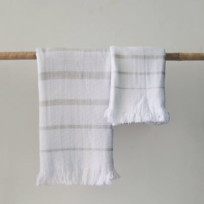 TRANQUIL TOWEL SET - BEIGE