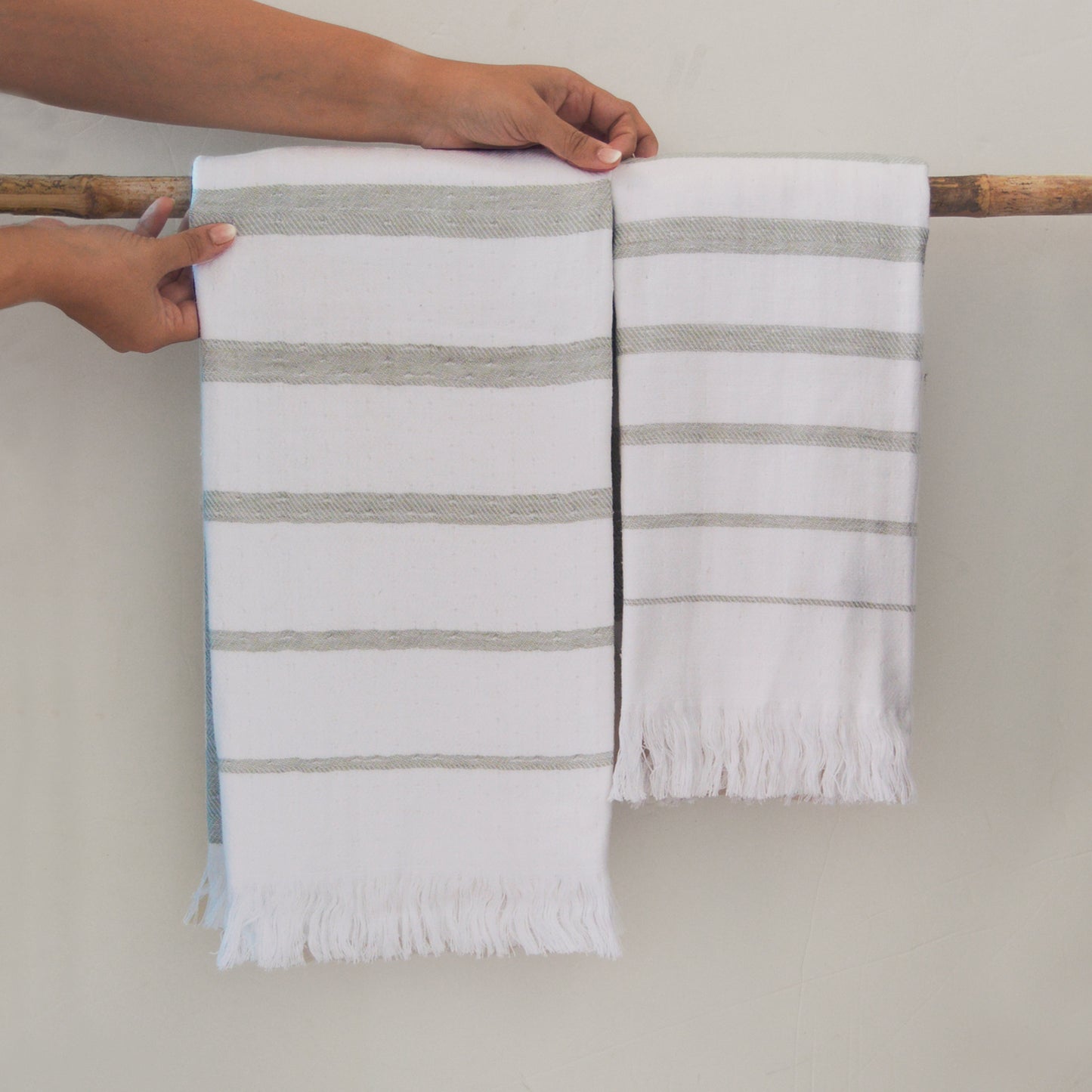 TRANQUIL TOWEL SET - OLIVE